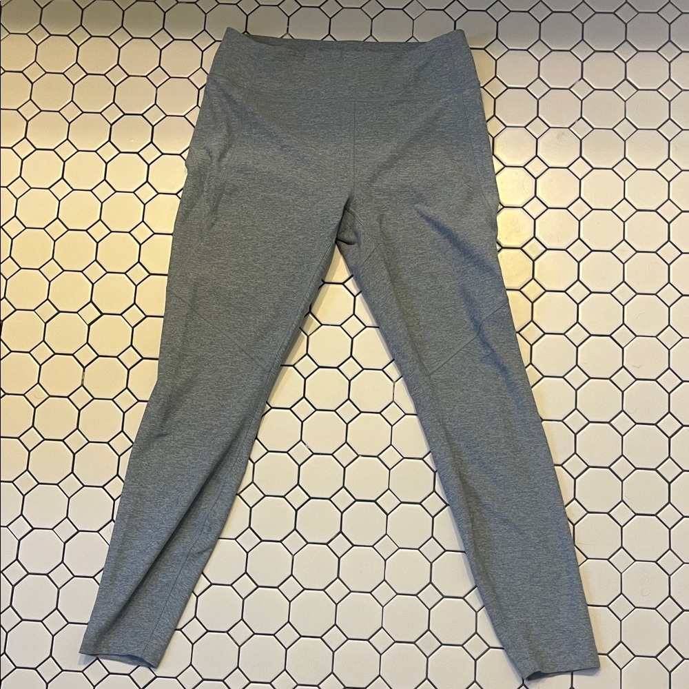 Outdoor Voices Grey Blue Leggings